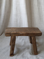 Rustic Antique Small Stool