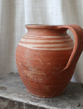 Antique Terracotta Stripe Vase