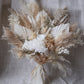 Orla | Luxury Neutral Dried Flower Wedding Bouquets With Dried Roses & White Hydrangeas