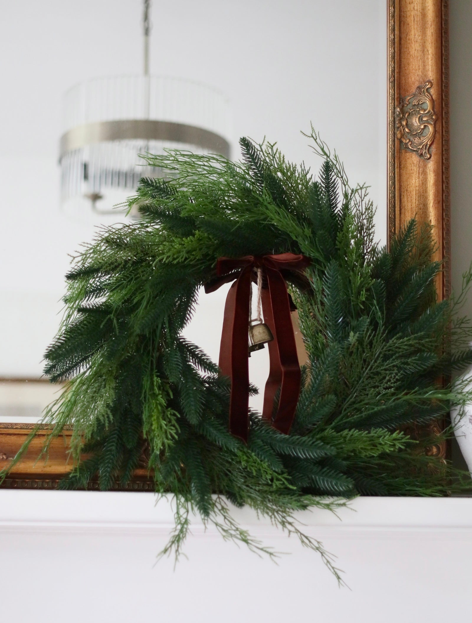 Melody Bell Christmas Wreath