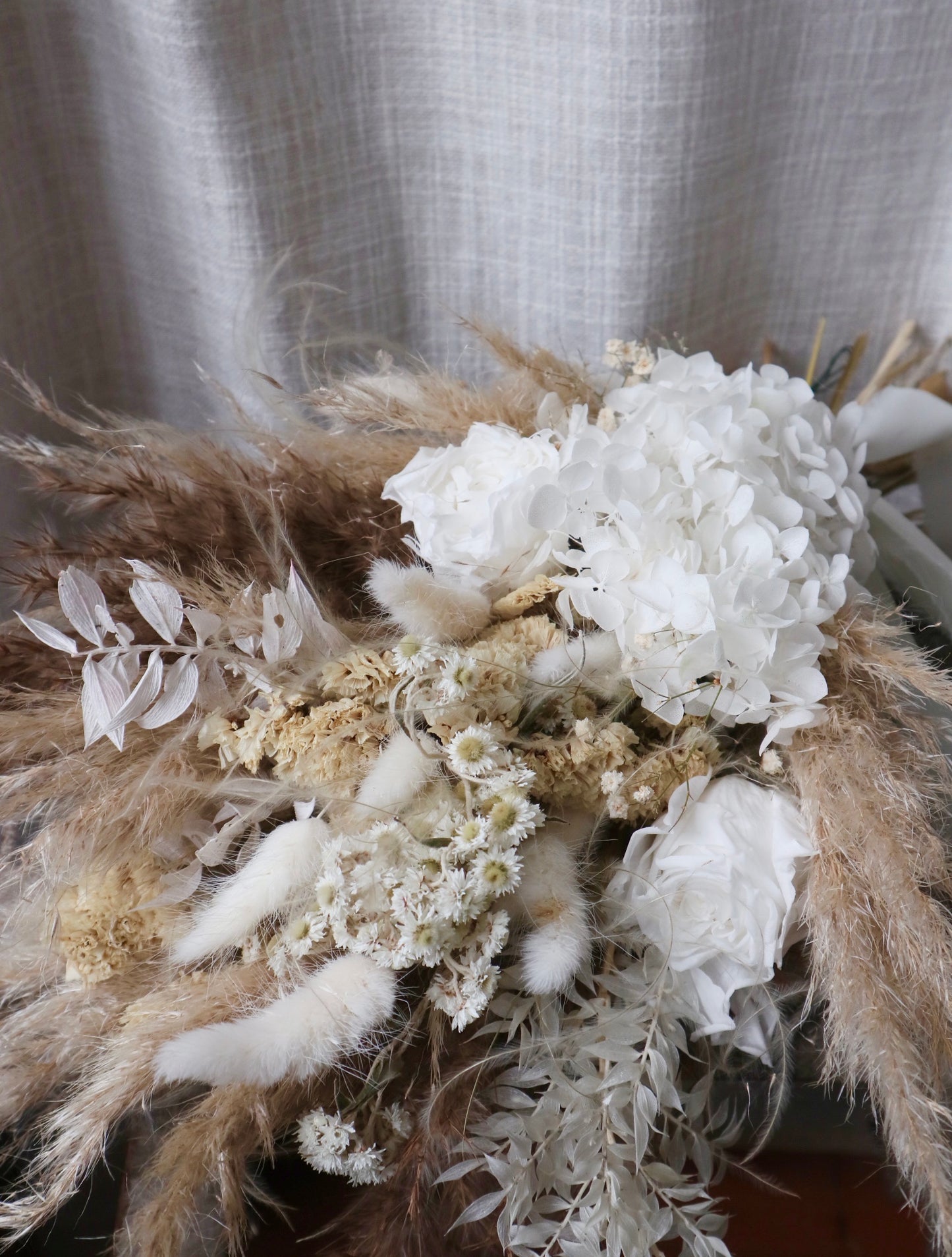 Bonnie | Neutral Luxury Dried Flower Bouquet