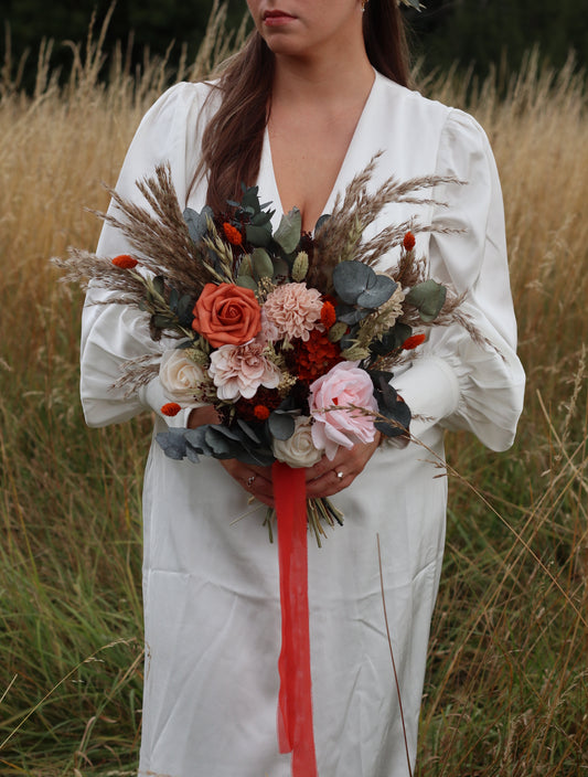 Edith | Autumn Dried Wedding Bouquet,