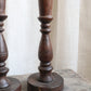 Antique Wooden Candlestick