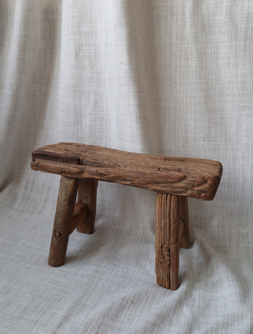 Rustic Antique Stool