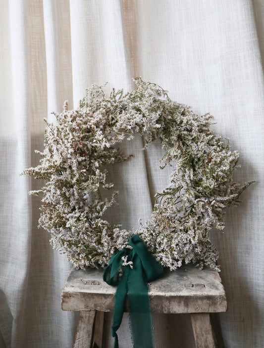 Christmas Dried Flower Wreath