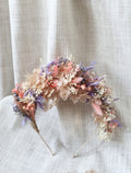 Pastel Dried Flower Crown