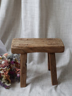 Rustic Antique Small Stool