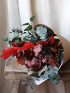 Dried Eucalyptus, Beech & Oak Leaf Bouquet