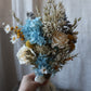 Lottie Blue, White & Yellow Bridal Bouquet