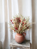 Merry | Christmas Dried Flower Arrangement