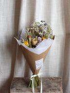 Mari Orange Dried Flower Bouquet