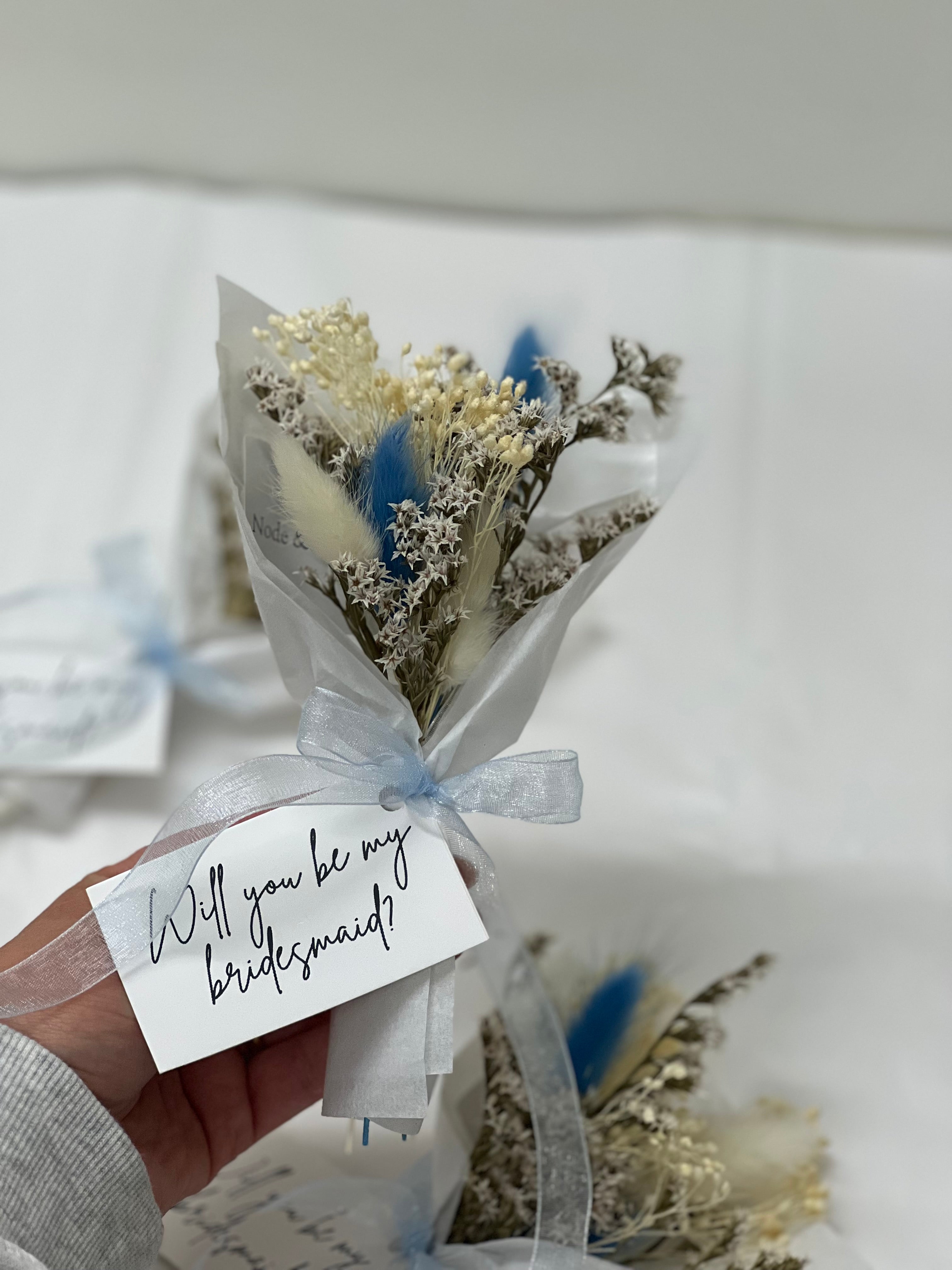 Mini Bridesmaid Proposal Bouquets