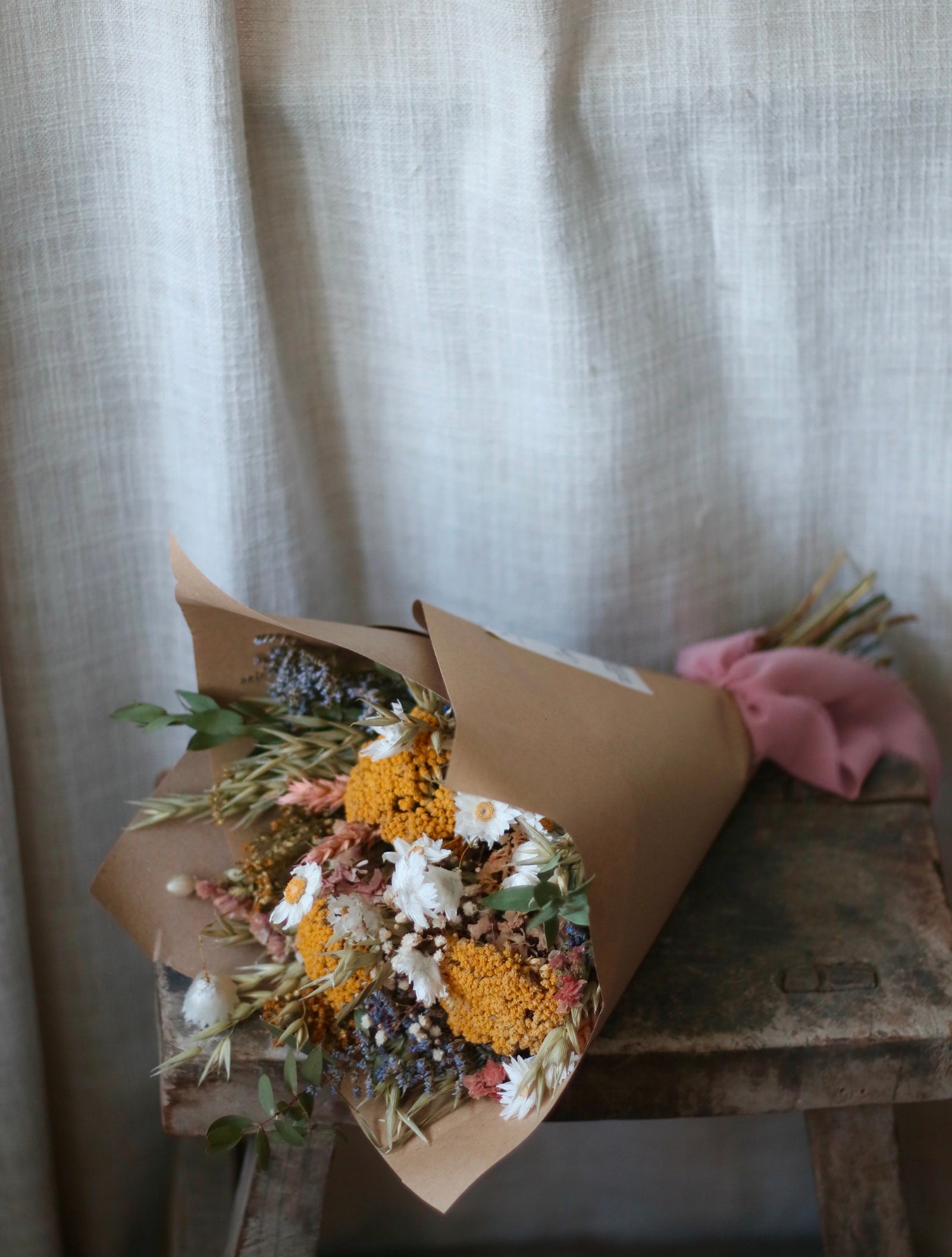 Lydia Spring Dried Flower Bouquet