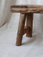 Rustic Antique Stool