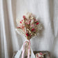 Sofia | Pink, Peach & White Dried Flower Bouquet