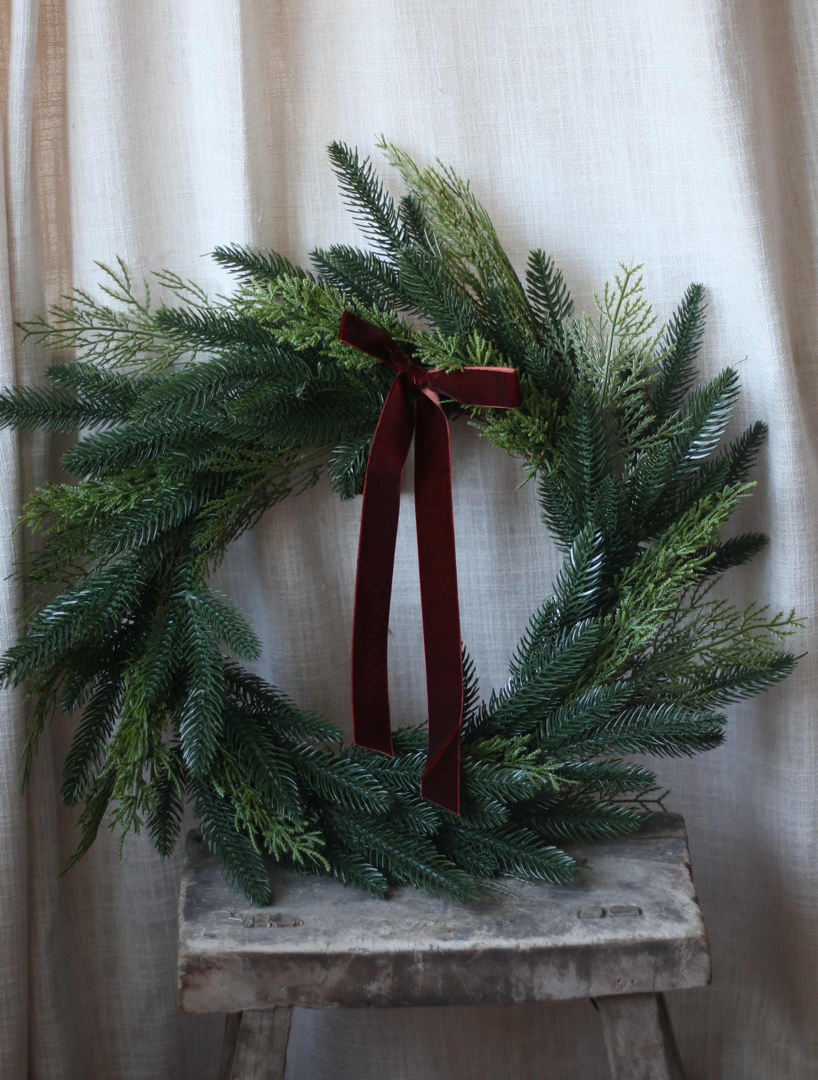 Evergreen Artificial Wreath