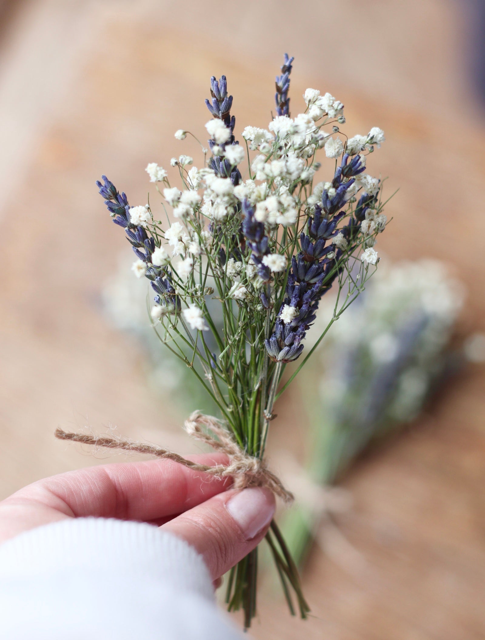 Mini Lavender & Gypsophila Bouquet