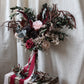 Ruby | Dark Burgundy, Green & Blush Wedding Bouquet