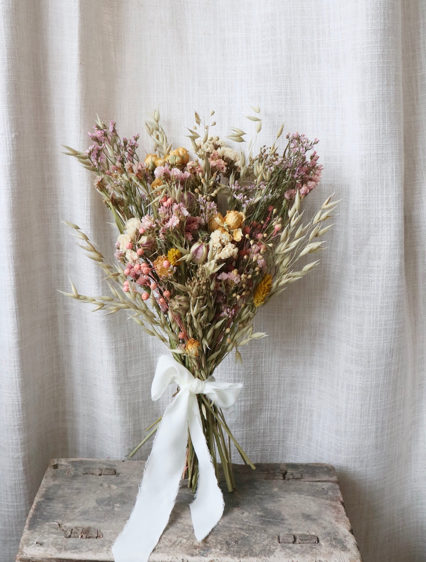 Primrose | Spring Pastel Dried Flower Bouquet