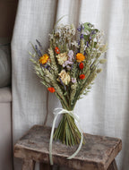 Mari Orange Dried Flower Bouquet