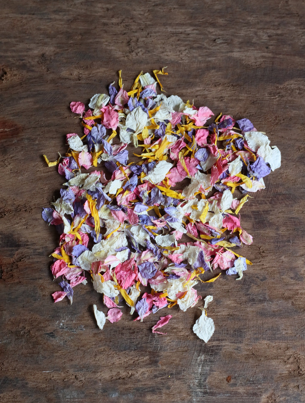 Summer Dried Flower Confetti Bags