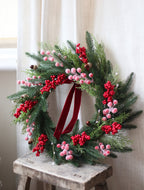 Robyn Red Berry Wreath