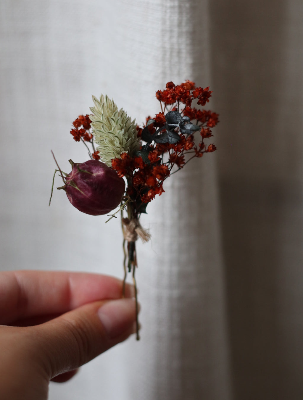 Dried Flower Hair Pins