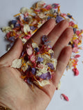 Summer Dried Flower Confetti Bags