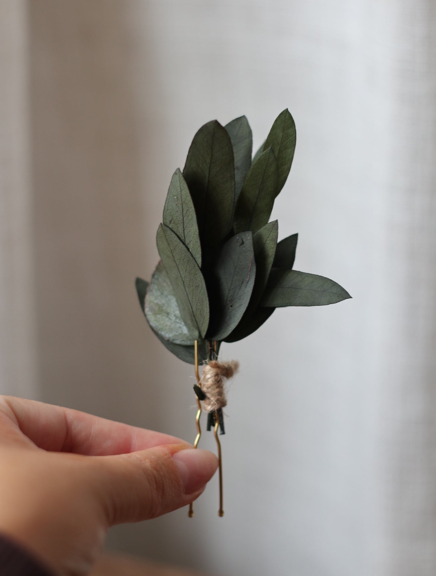 Dried Flower Hair Pins