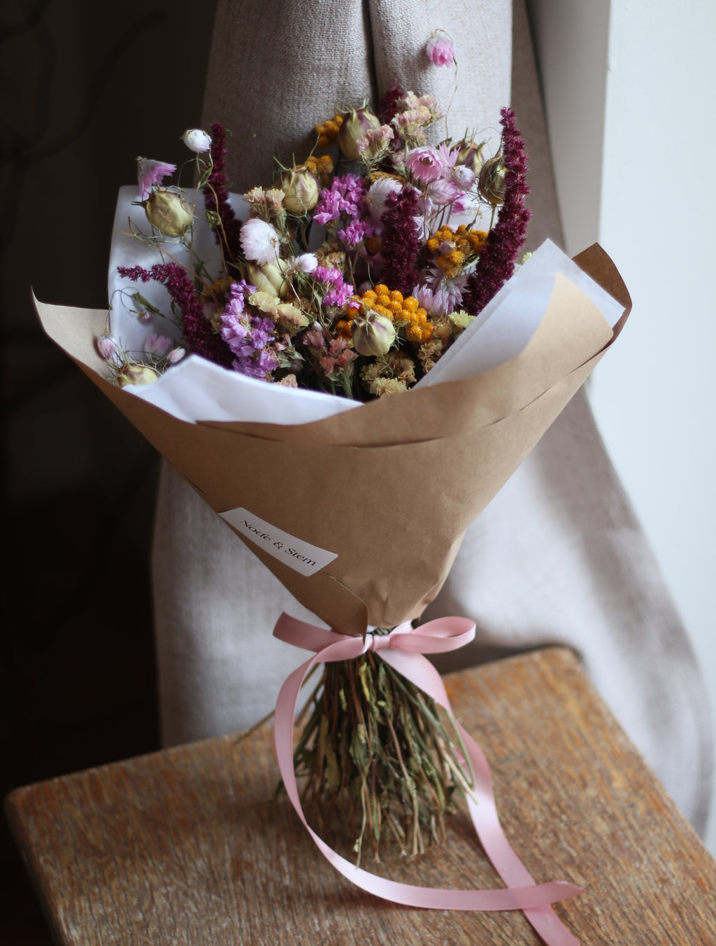 Winnie Dried Flower Bouquet