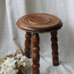 Small Rustic Bobbin Stool