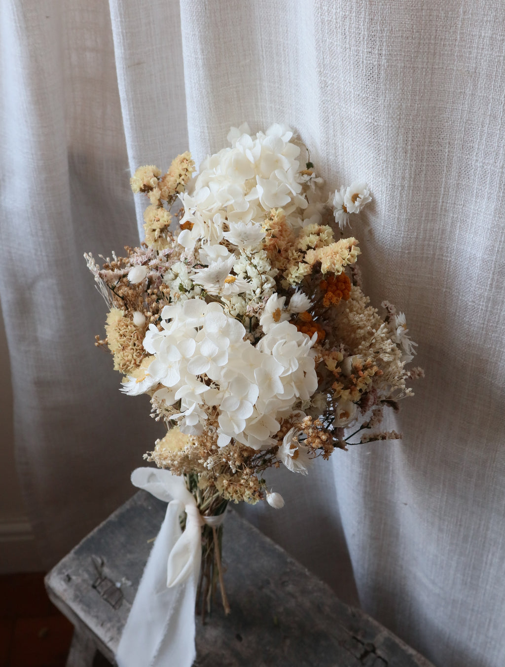 Buttercup Dried Flower Bouquet