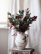 Celyn Dried Flower Christmas Bouquet