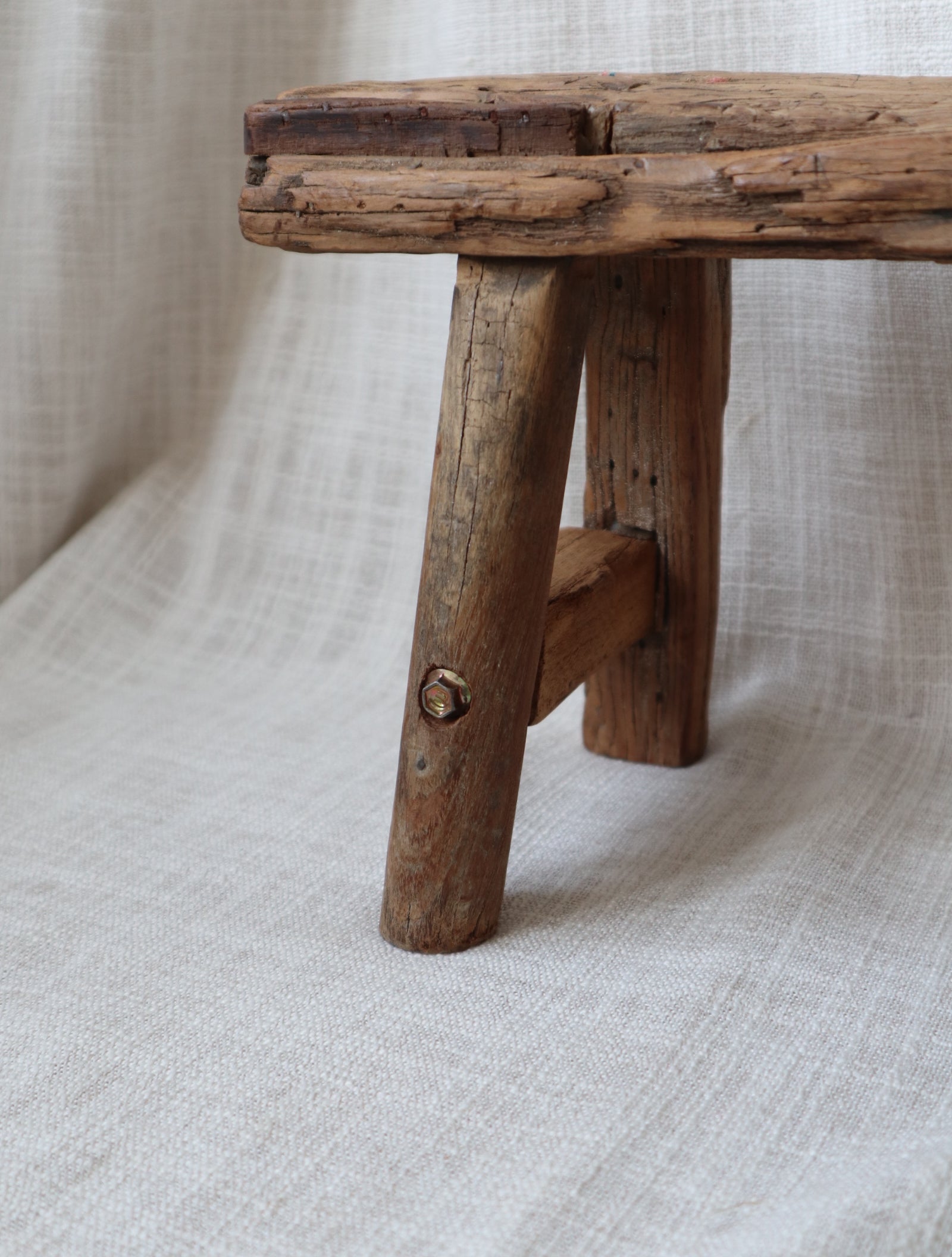 Rustic Antique Stool