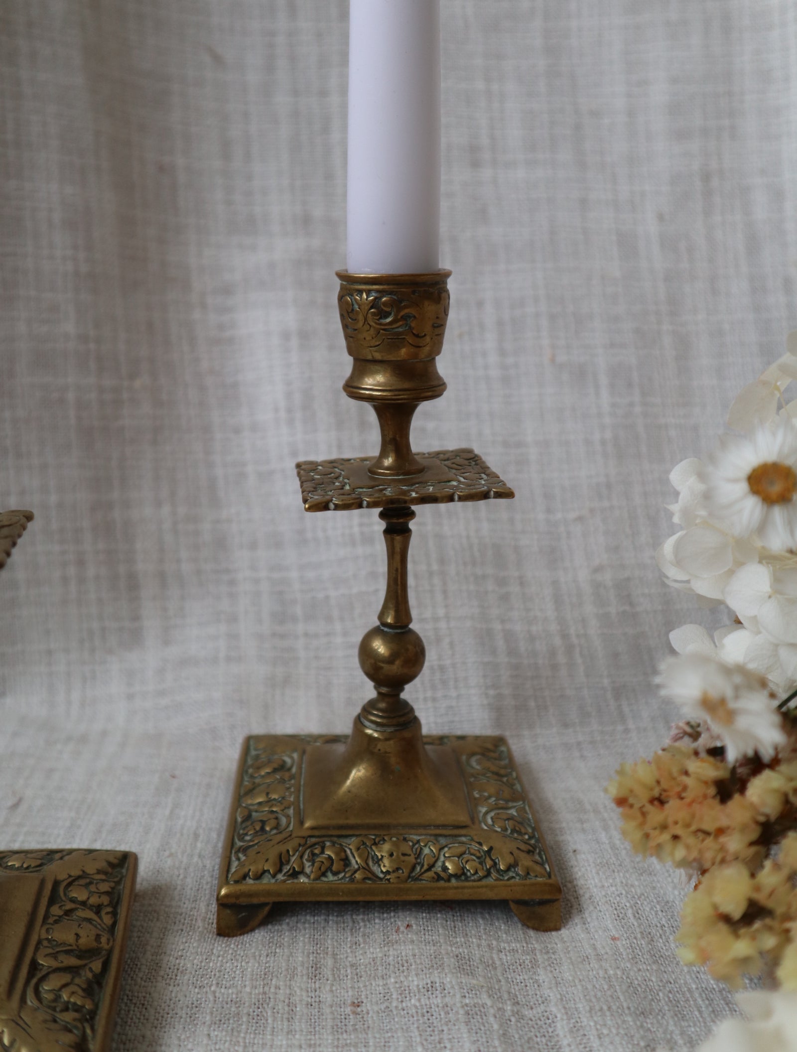 Pair of Brass Candlesticks