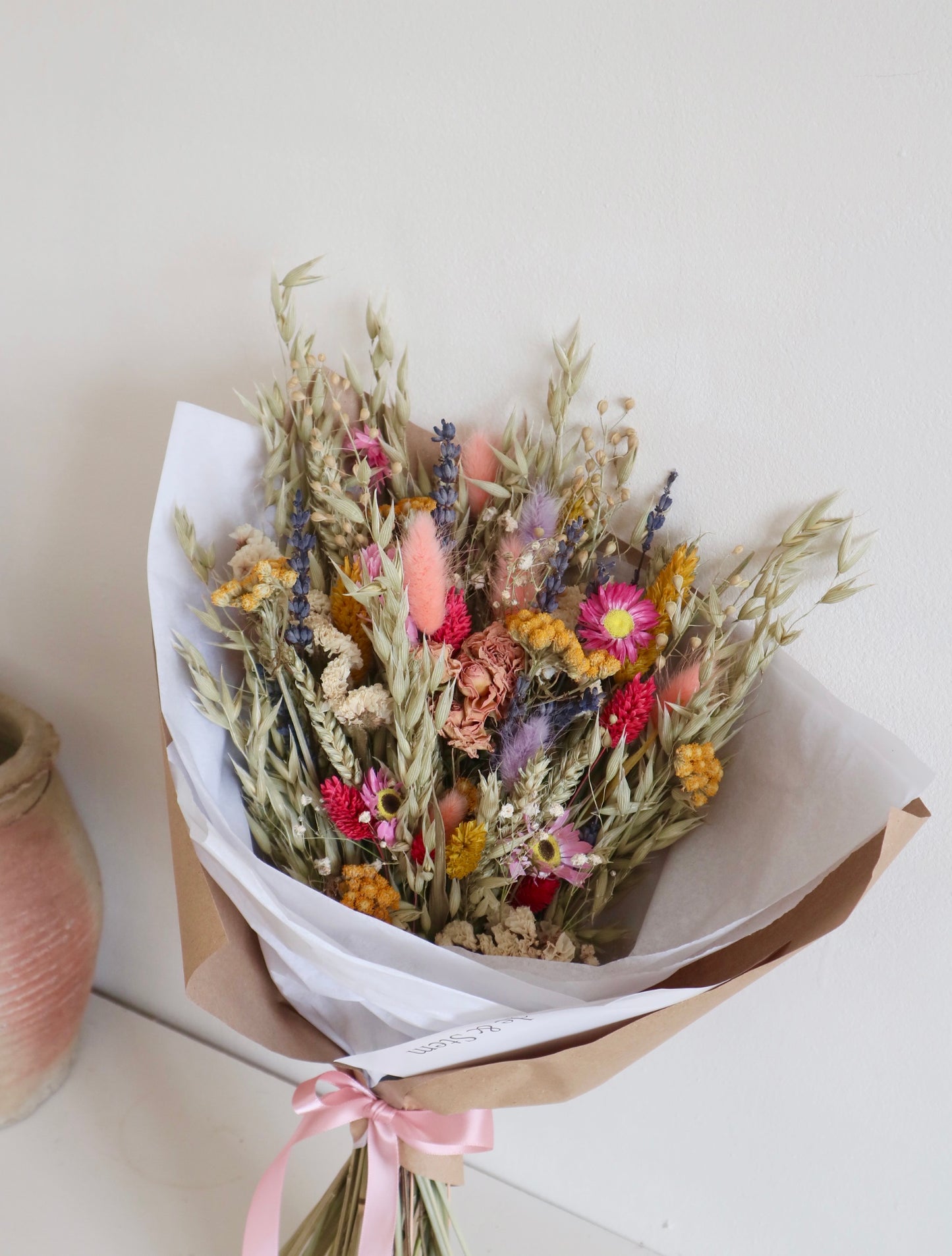 Mia | Spring Dried Flower Bouquet