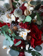 Imogen Burgundy Dried Flower Bouquet