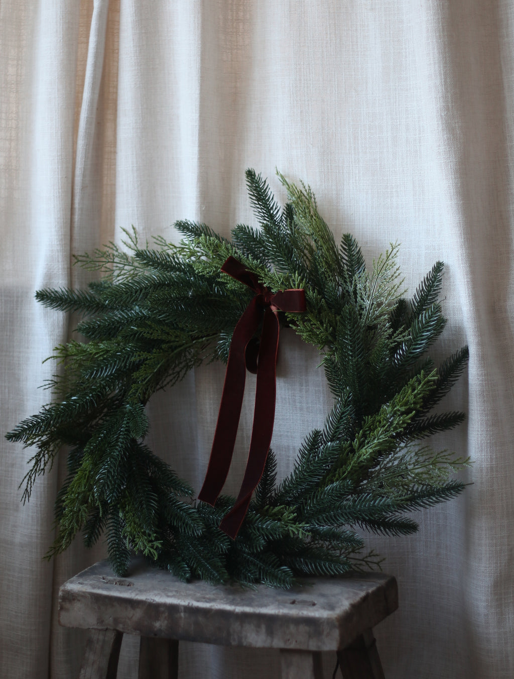 Evergreen Artificial Wreath