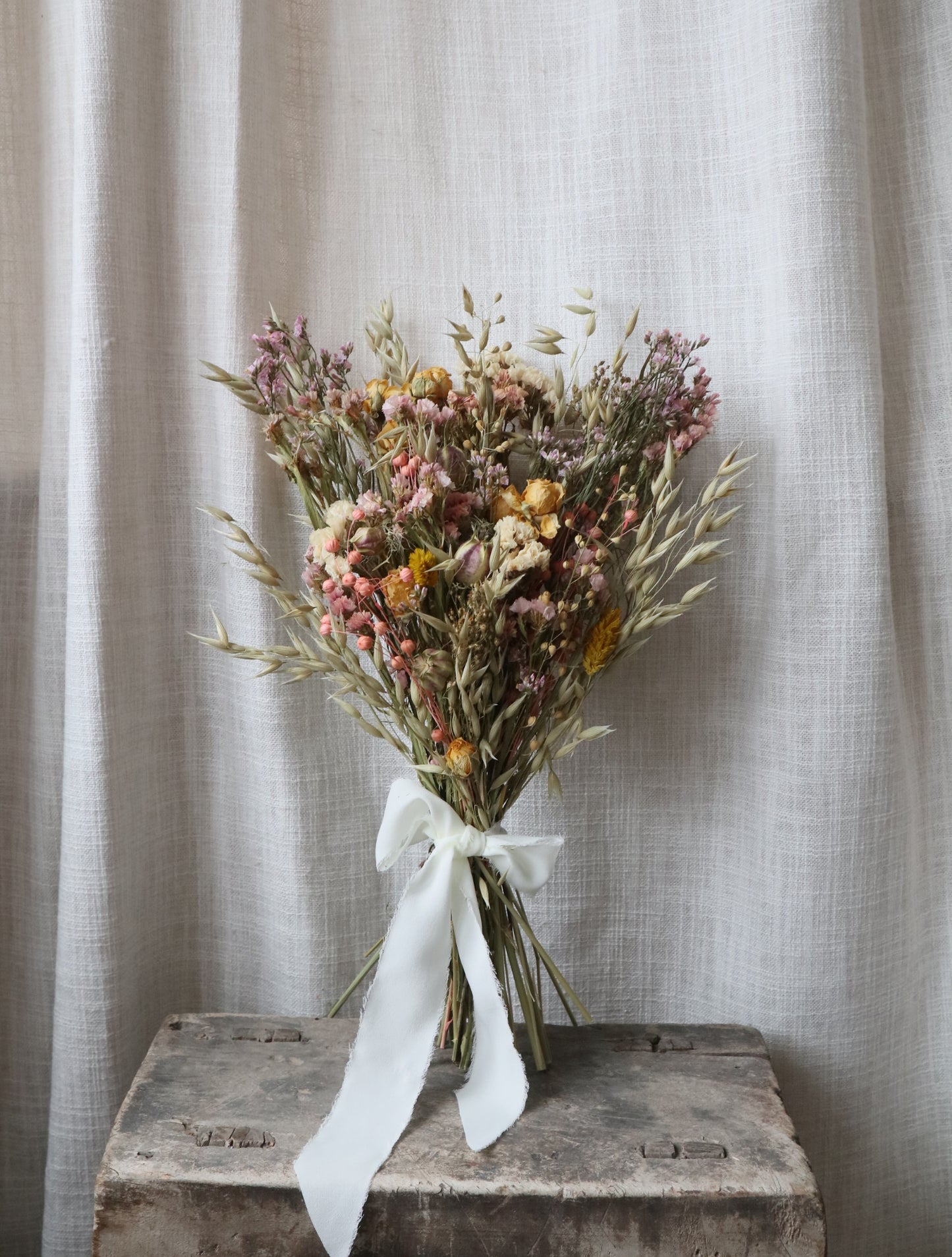 Primrose | Spring Pastel Dried Flower Bouquet