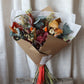 Claret Autumn Dried Flower Bouquet