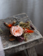 Saffron Autumn Preserved Bridal Bouquet