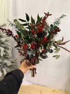 Celyn Dried Flower Christmas Bouquet