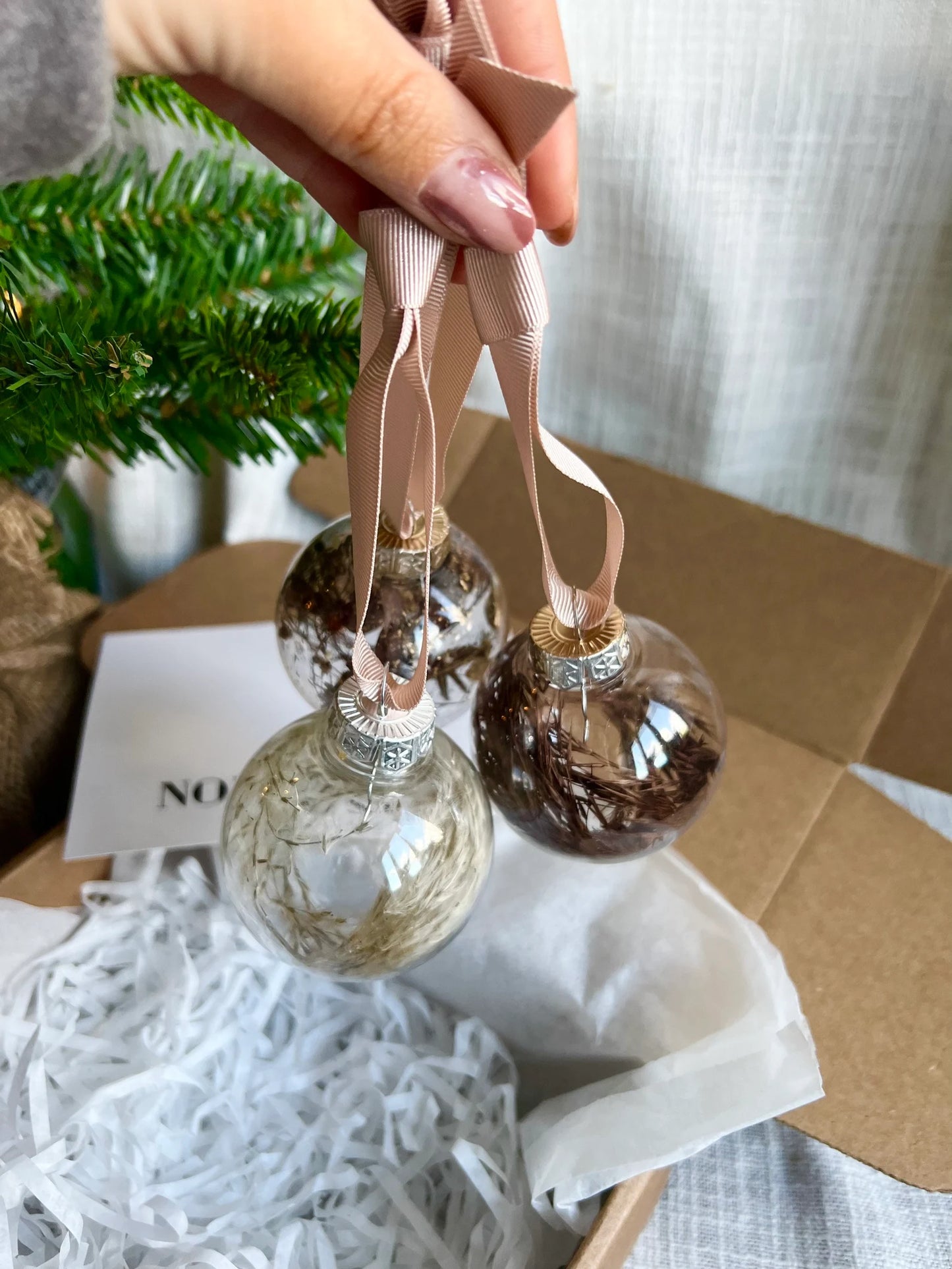 Dried Flower Baubles