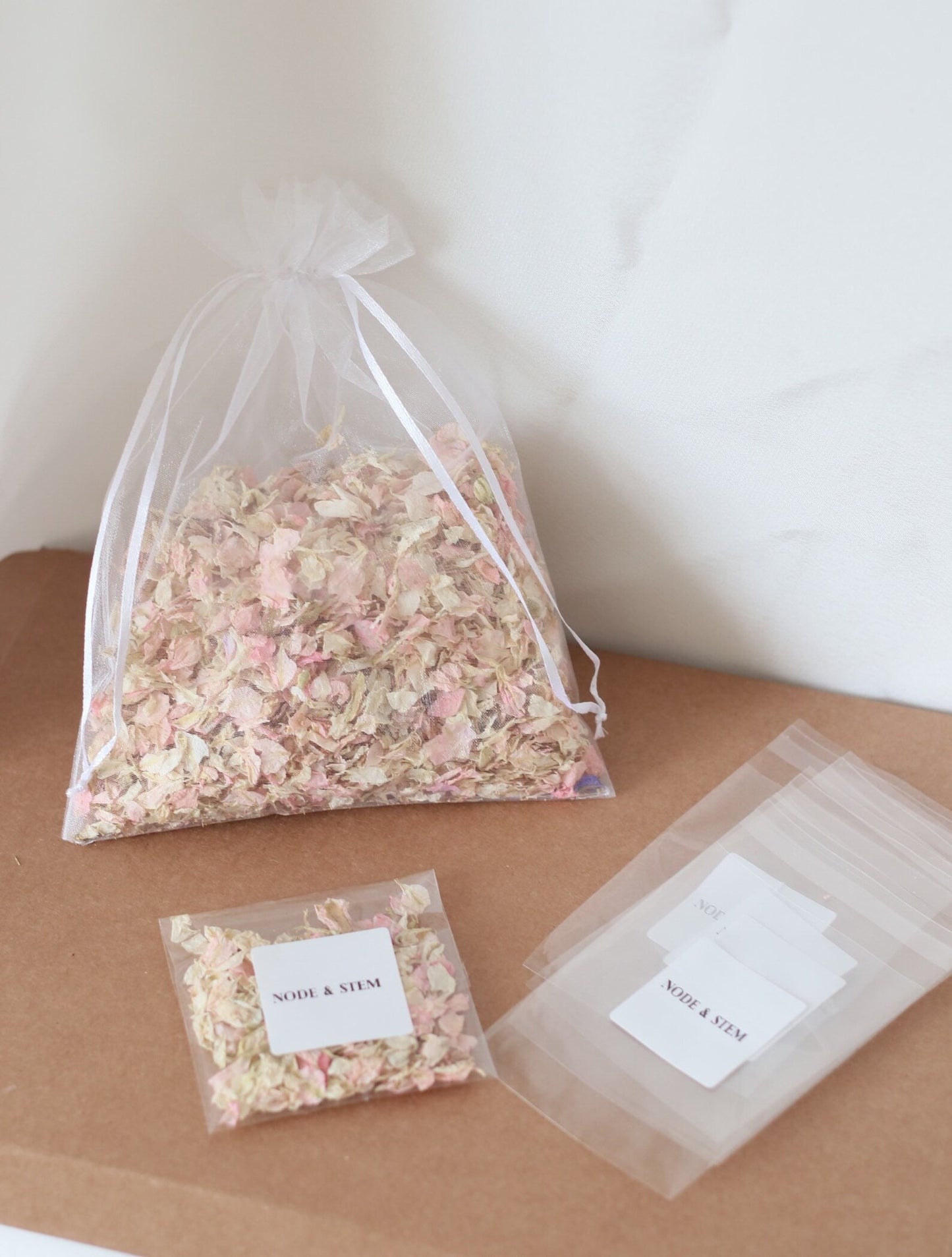 Pink DIY Dried Flower Confetti Kit