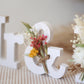 Dried Flower Wooden Wedding Signs