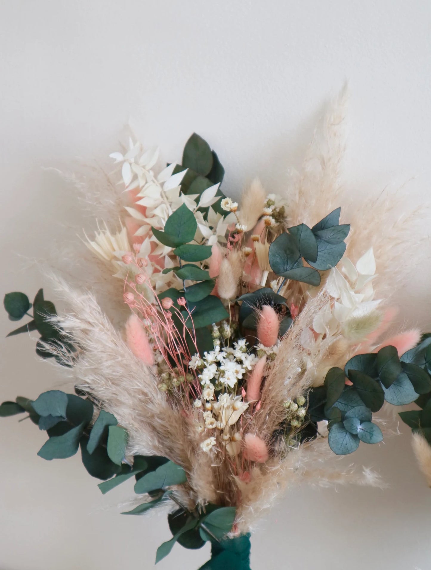 Blush Pink & Eucalyptus Wedding Bouquet