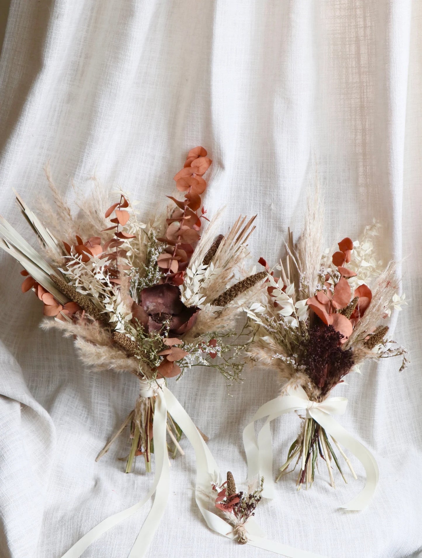 Natural Wedding Dried Flower Bouquet