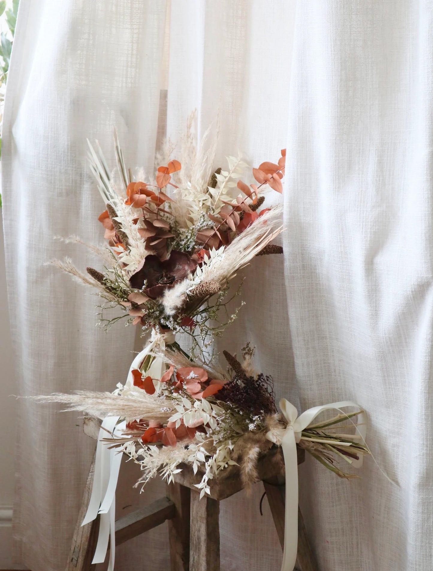 Natural Wedding Dried Flower Bouquet