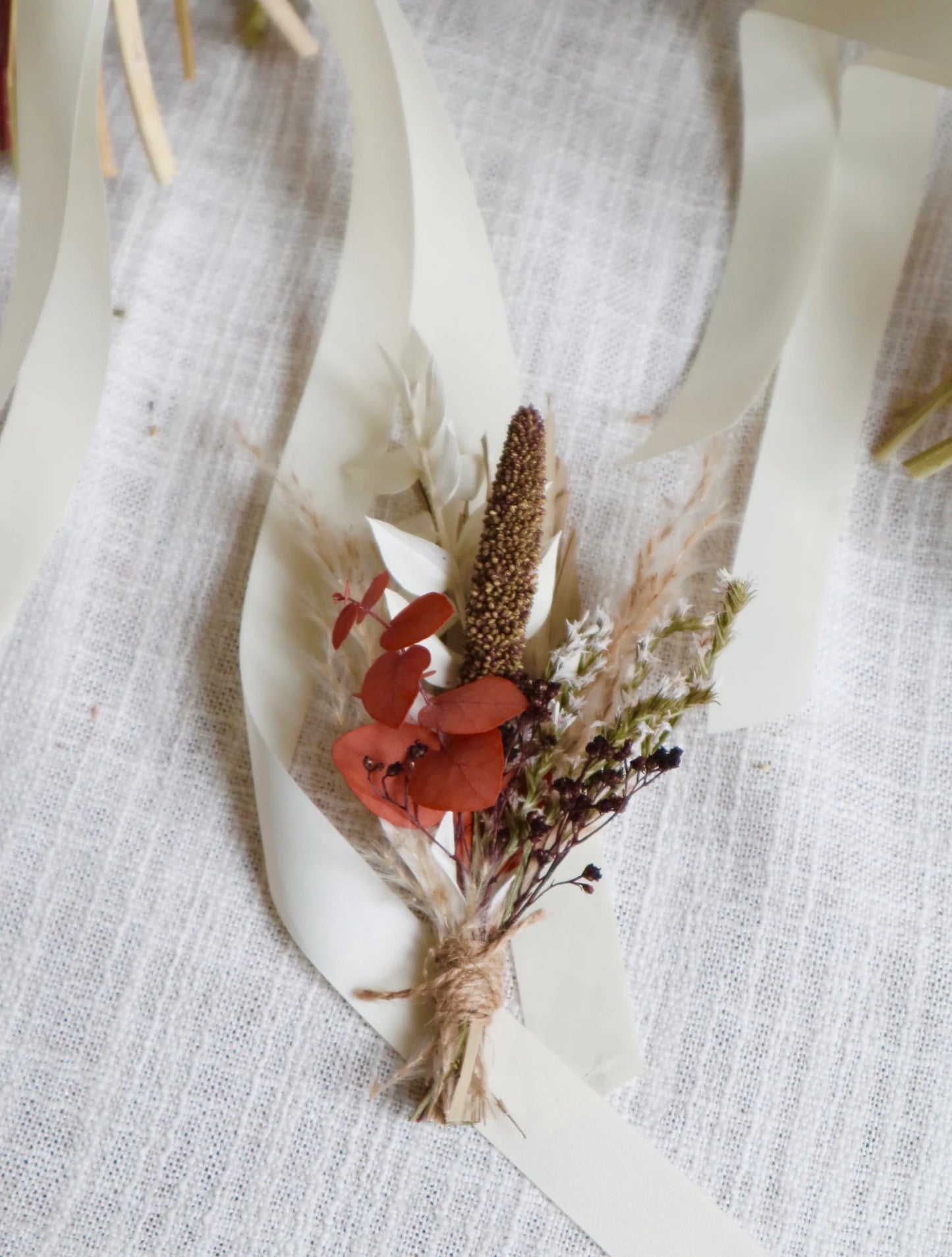 Natural Wedding Dried Flower Bouquet