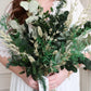 Emerald | Green Eucalyptus Dried Flower Wedding Bouquet